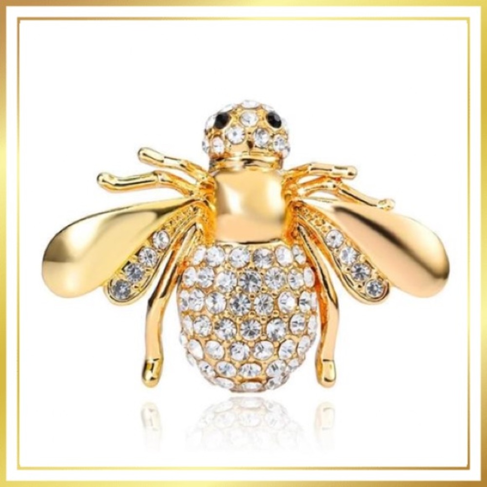 ❗️FINAL PRICE❗️ELLA & ELLY Gold Plated Bee Brooch Pin